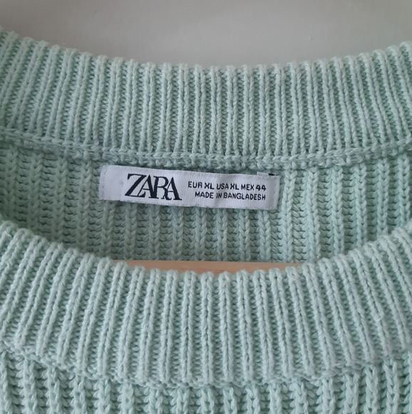 Zara cotton sweater XL - Picture 3 of 4